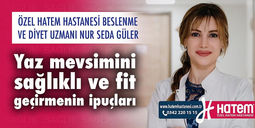 Yaz mevsimini sağlıklı ve fit geçirmenin ipuçları