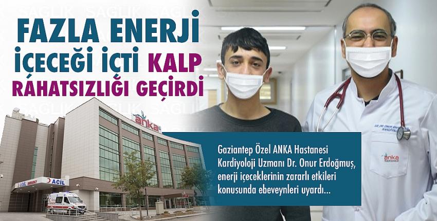 Fazla enerji içeceği içti kalp rahatsızlığı geçirdi