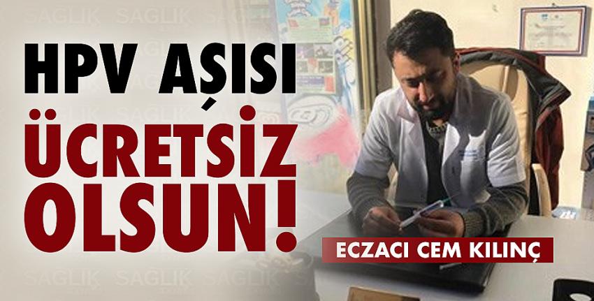 HPV aşısı ücretsiz olsun!