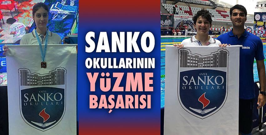 SANKO Okullarının Yüzme Başarısı