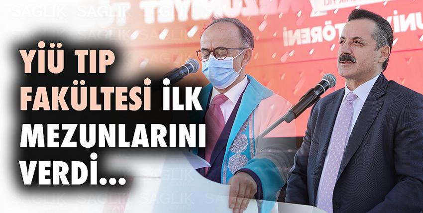 YİÜ Tıp Fakültesi İlk Mezunlarını Verdi