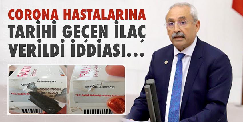 Corona hastalarına tarihi geçen ilaç verildi iddiası…