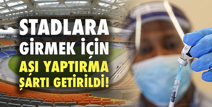 Statlara girmek için aşı yaptırma şartı getirildi!