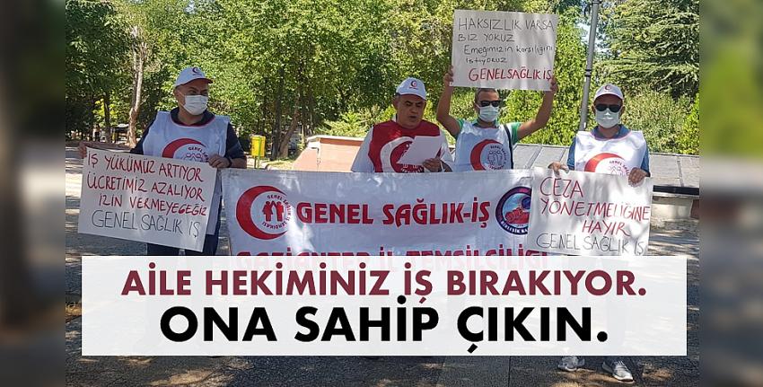 Aile hekiminiz iş bırakıyor. Ona sahip çıkın!