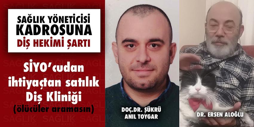 SİYO’cudan ihtiyaçtan satılık Diş Kliniği (ölücüler aramasın)