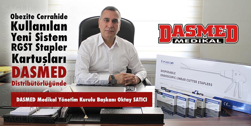 Obezite Cerrahide Kullanılan Yeni Sistem RGST Stapler Kartuşları DASMED Distribütörlüğünde