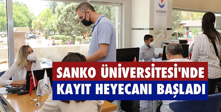 SANKO Üniversitesi’nde Kayıt Heyecanı Başladı