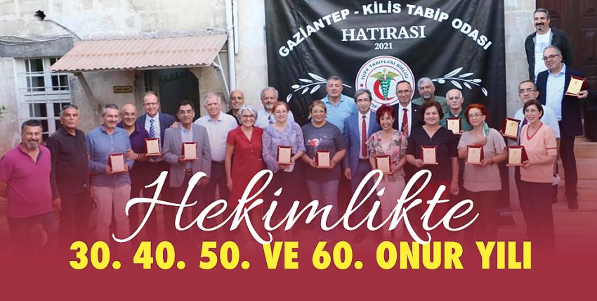 Hekimlikte 30.40.50. ve 60. Onur Yılı