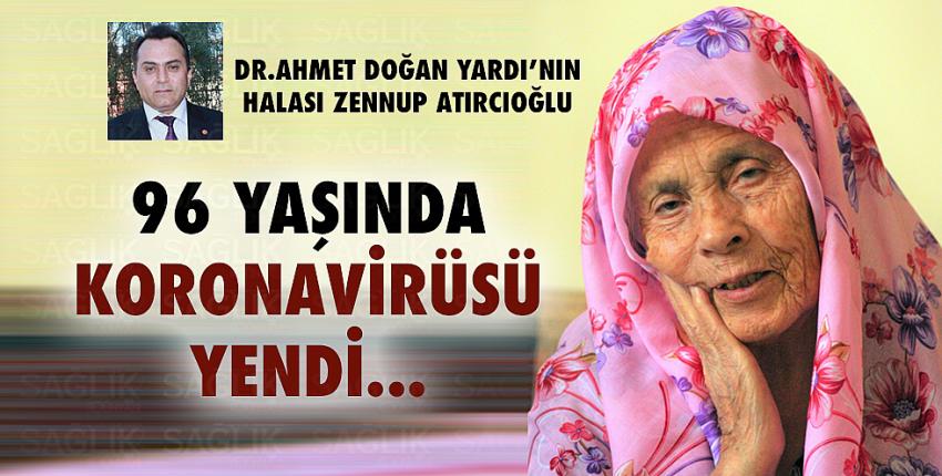 96 yaşında koronavirüsü yendi.