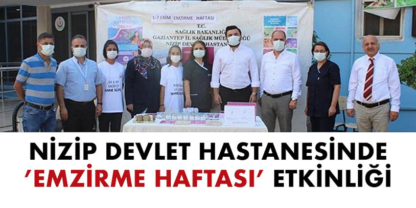 Nizip Devlet hastanesinde ’emzirme haftası’ etkinliği