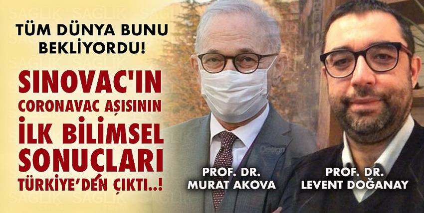 Tüm dünya bunu bekliyordu! Sinovac’ın Coronavac aşısının ilk bilimsel sonuçları Türkiye’den çıktı