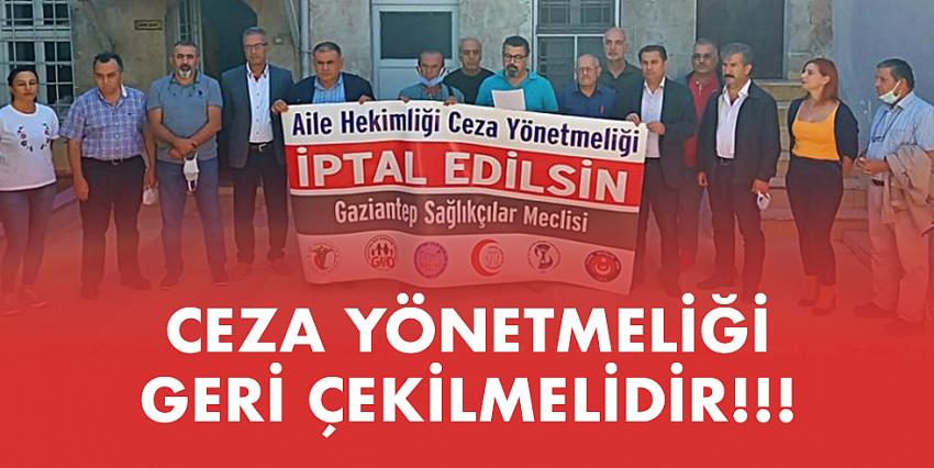 Ceza Yönetmeliği Geri Çekilmelidir!!!