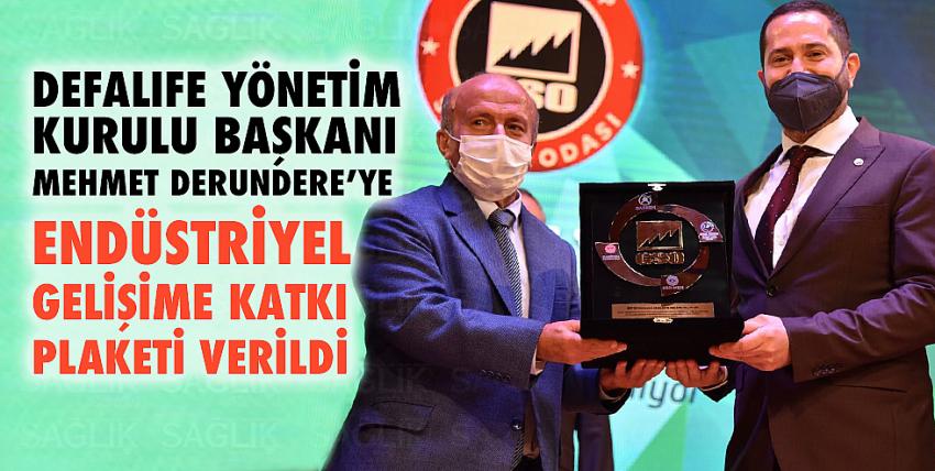 DefaLife yönetim kurulu başkanı Mehmet Derundere’ye 