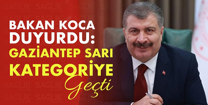 Bakan Koca duyurdu: Ardahan ve Antalya mavi, Gaziantep sarı kategoriye geçti