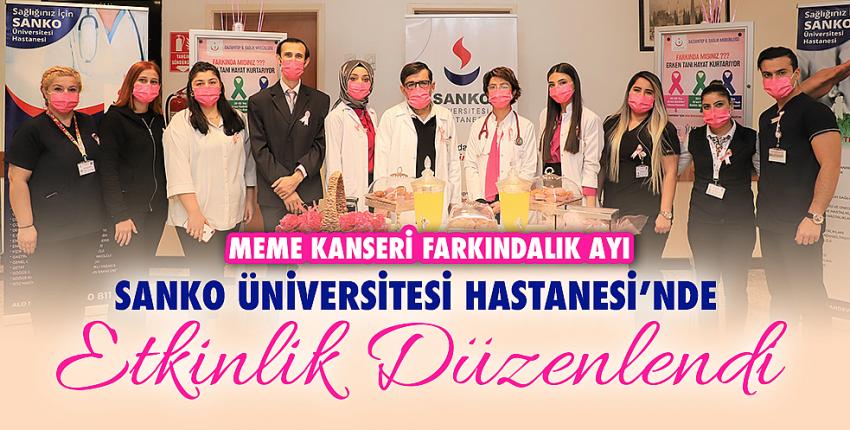 SANKO Üniversitesi Hastanesi’nde Etkinlik Düzenlendi 