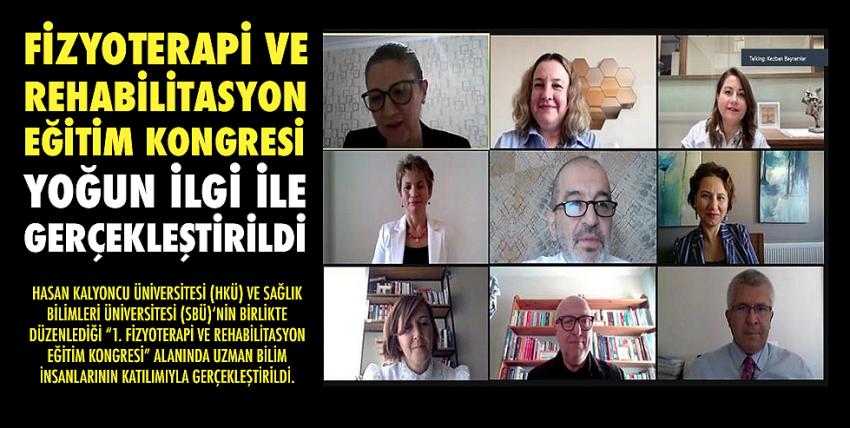Fizyoterapi Ve Rehabilitasyon Eğitim Kongresi Yoğun İlgi İle Gerçekleştirildi