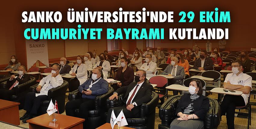 SANKO Üniversitesi’nde 29 Ekim Cumhuriyet Bayramı Kutlandı