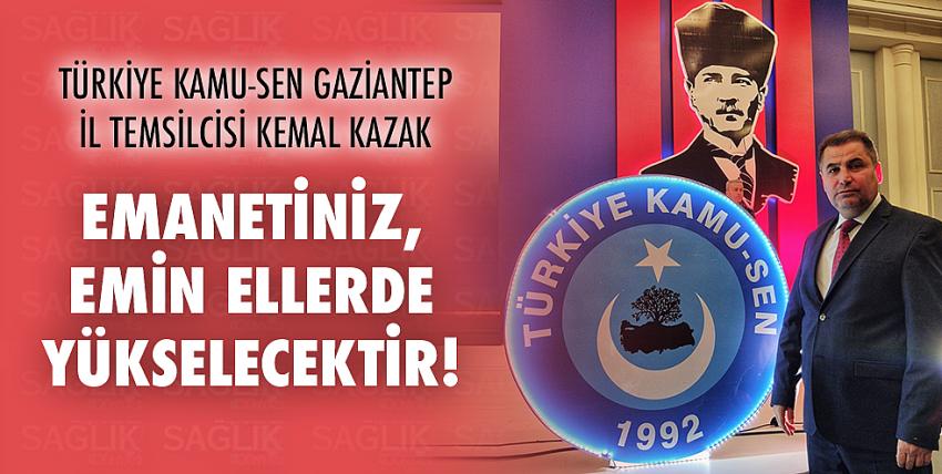 Emanetiniz, Emin Ellerde Yükselecektir!