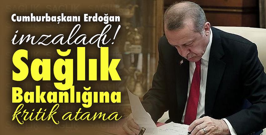 Cumhurbaşkanı Erdoğan imzaladı! İki bakanlığa kritik atama