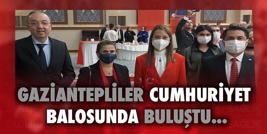 Gaziantepliler Cumhuriyet balosunda buluştu