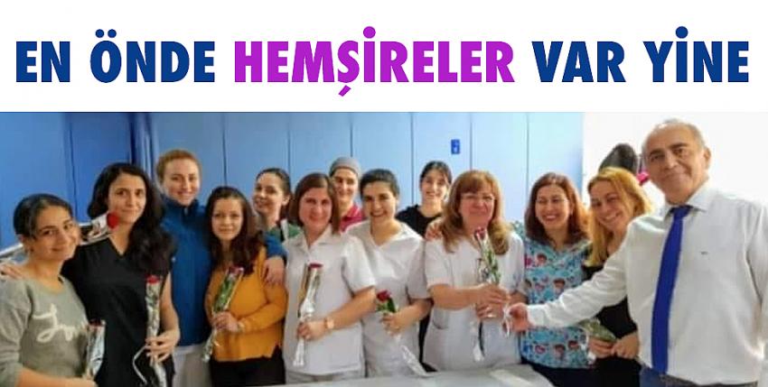 En Önde Hemşireler Var Yine!