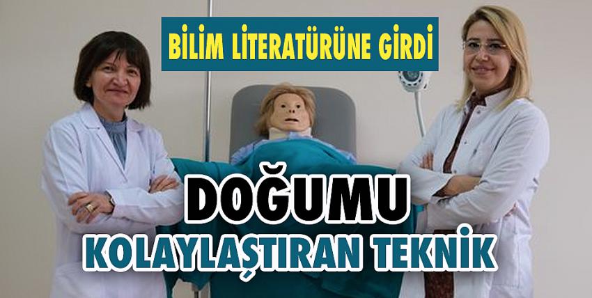 Doğumu kolaylaştıran teknik: Bilim literatürüne girdi