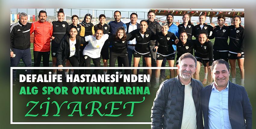 DEFALİFE Hastanesinden ALG Spor Oyuncularına Ziyaret