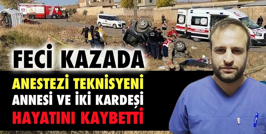 Sağlık çalışanı feci kazada hayatını kaybetti