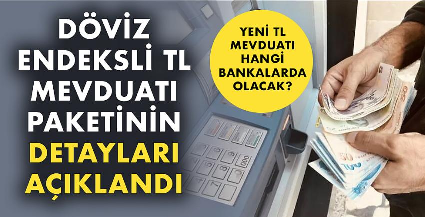 Döviz endeksli TL mevduatı paketinin detayları açıklandı!