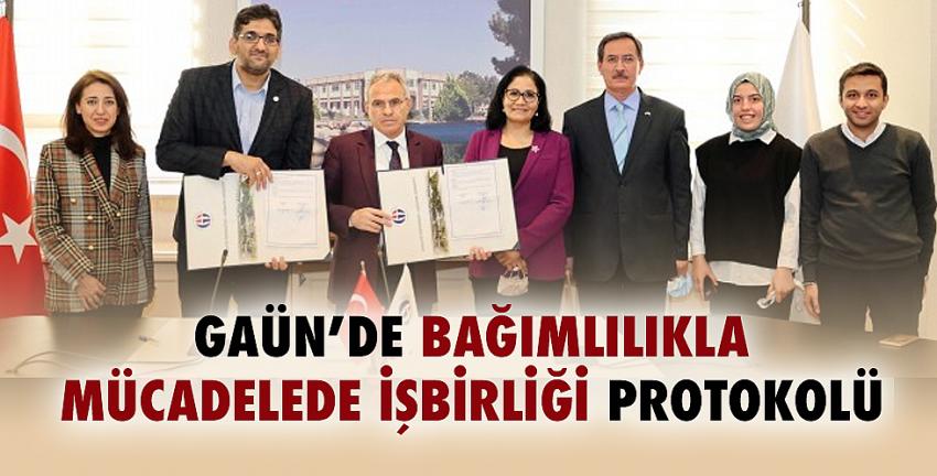 GAÜN’de Bağımlılıkla Mücadelede İşbirliği Protokolü