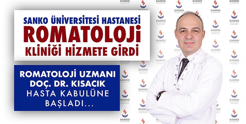 SANKO Üniversitesi Hastanesi Romatoloji Kliniği Hizmete Girdi