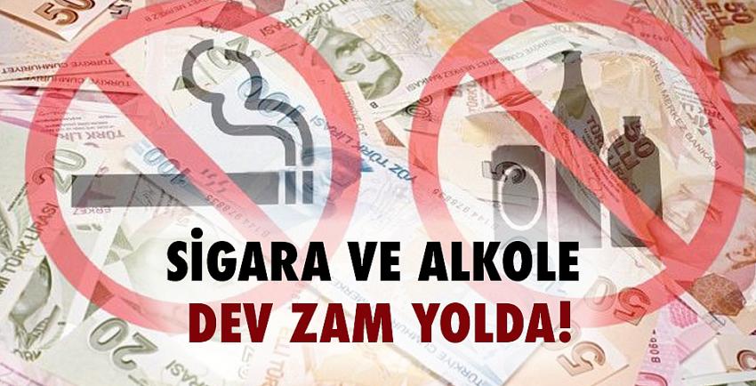 Sigara ve alkole dev zam yolda!