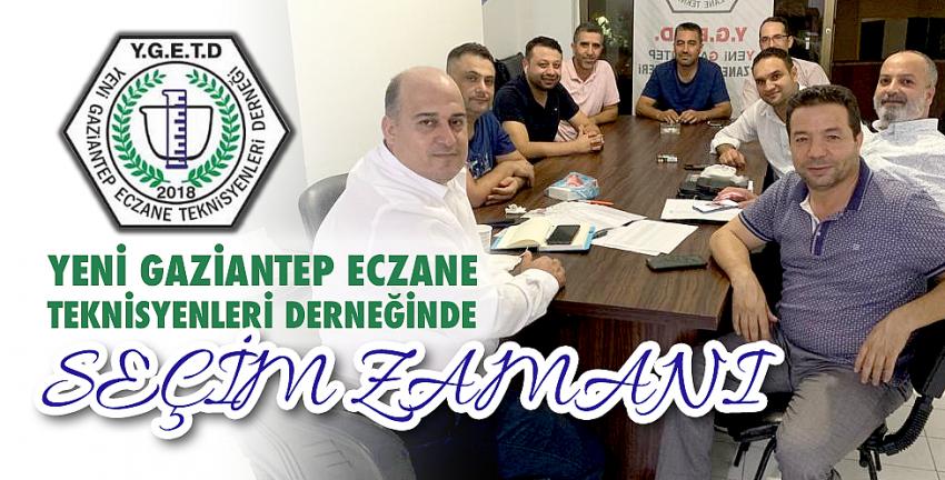 Yeni Gaziantep Eczane Teknisyenleri derneğinde seçim zamanı