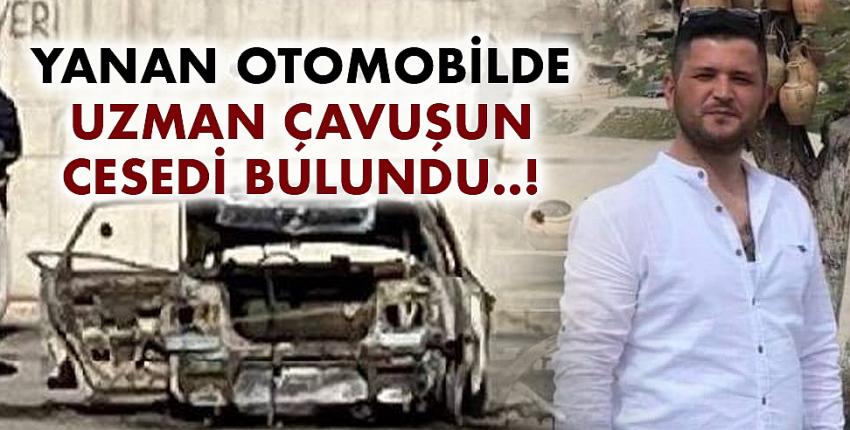 Yanan otomobilde Gaziantep