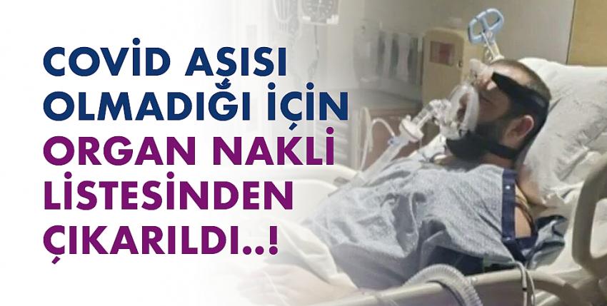 Covid Aşısı Olmayana Organ Nakli Yok!