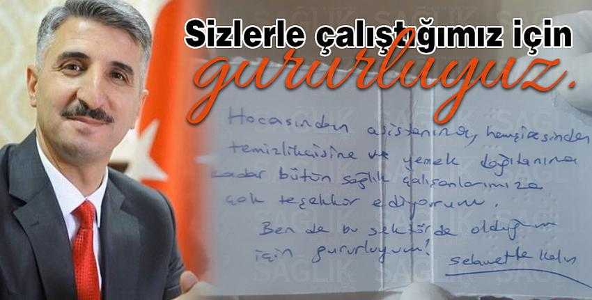 Sizlerle Çalışmak Gurur Verici...