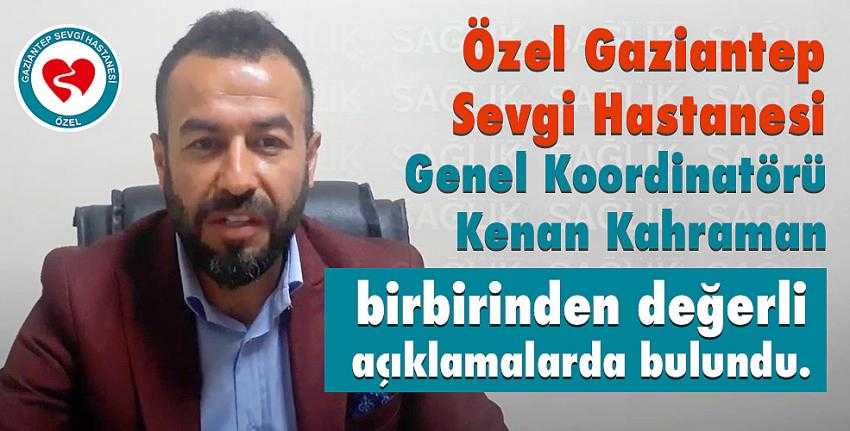 Sevgi Hastanesi Genel Koordinatörü Kahraman, koronavirüs ile ilgili hastane çalışmalarını açıkladı
