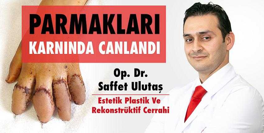 Parmakları Karnında Canlandı.