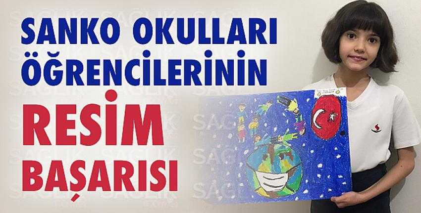 Sanko Okulları Öğrencilerinin Resim Başarısı