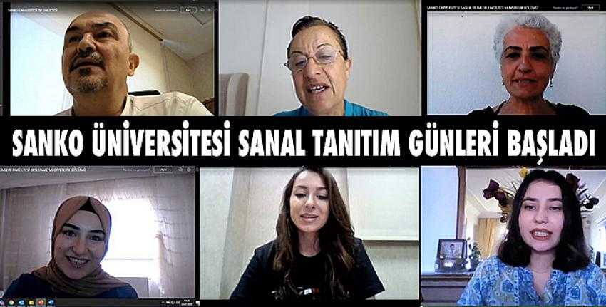 Sanko Üniversitesi Sanal Tanıtım Günleri Başladı