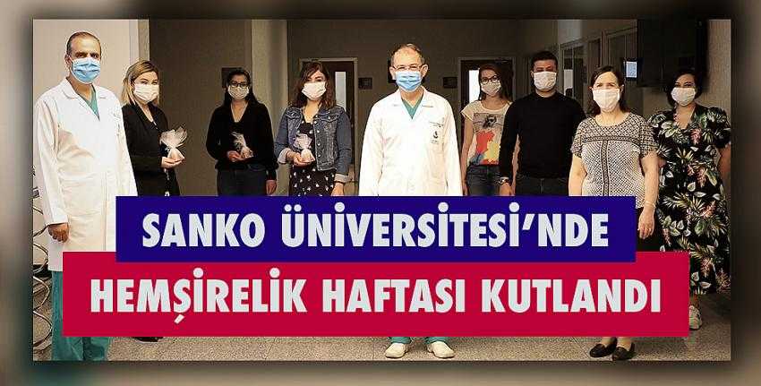 Sanko Üniversitesi’nde Hemşirelik Haftası Kutlandı.