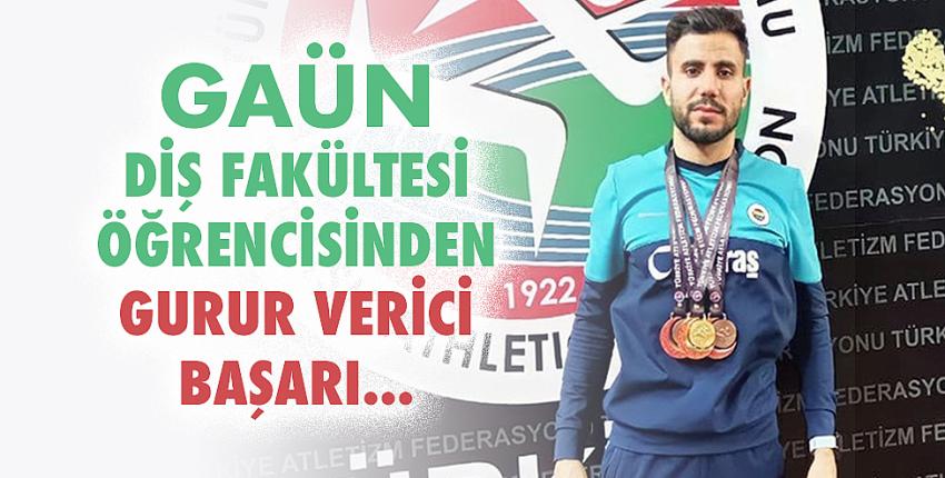 GAÜN Diş Fakültesi Öğrencisinden Gurur Verici Başarı