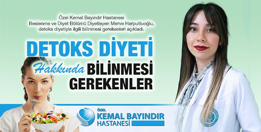 Detoks diyeti hakkında bilinmesi gerekenler