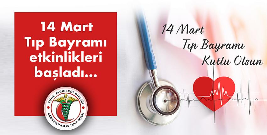 14 Mart Tıp Bayramı etkinlikleri başladı