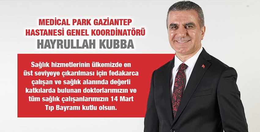 Kubba’dan 14 Mart Tıp Bayramı Mesajı