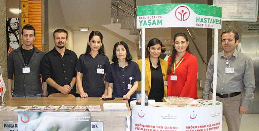 Özel Düztepe Yaşam Hastanesinde  ‘Organ Bağışı’ Standı Kuruldu...