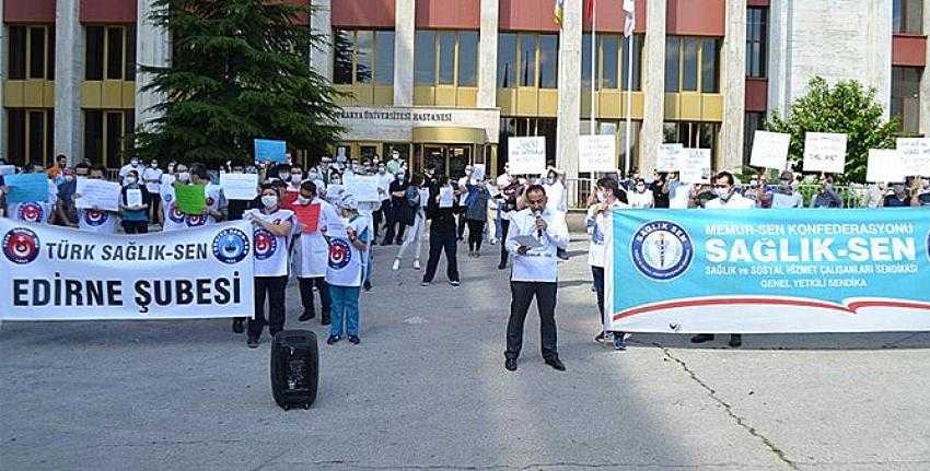 Sağlık çalışanlarından Sağlık Bakanlığı’na tepki