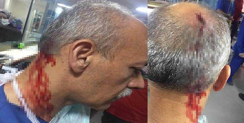 Alkollü hasta doktoru yumrukladı! 